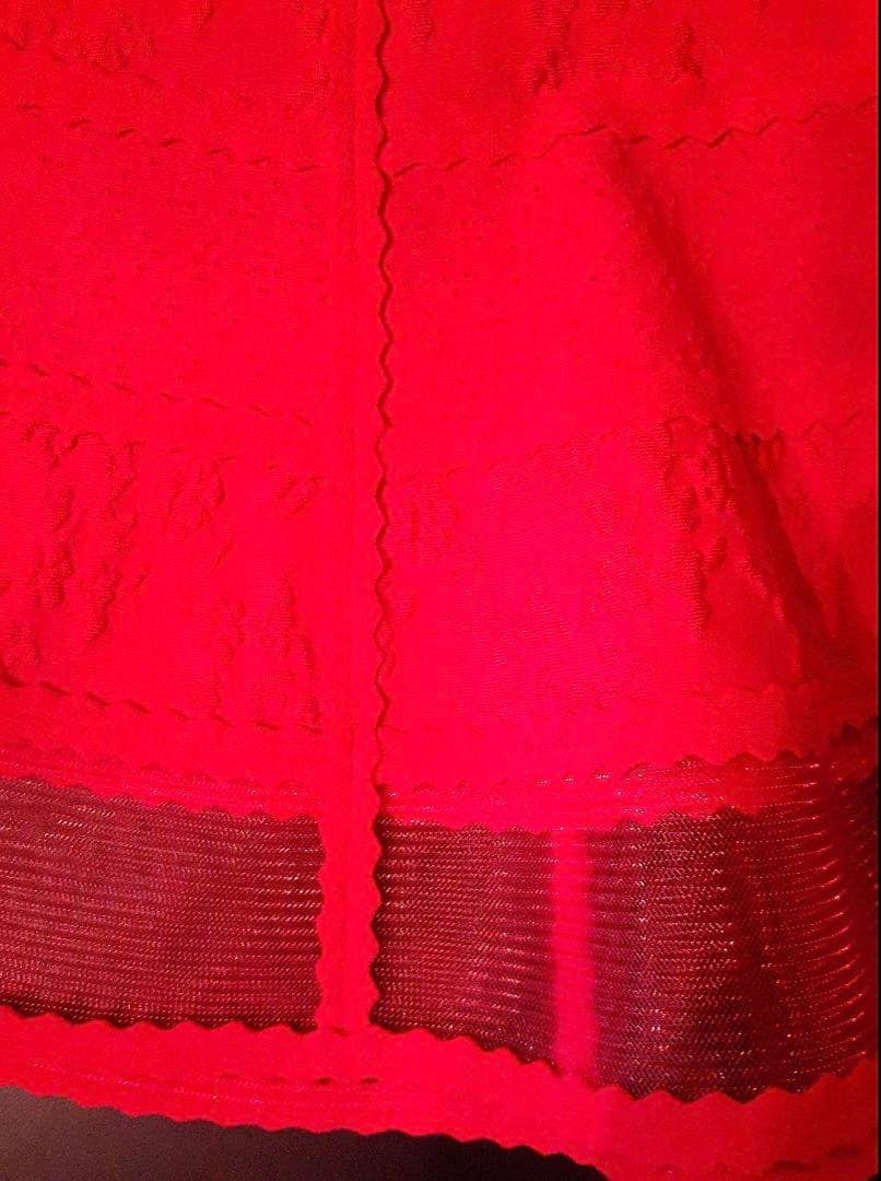 AlexanderMcQueen ニット ワンピース ドレス レッド