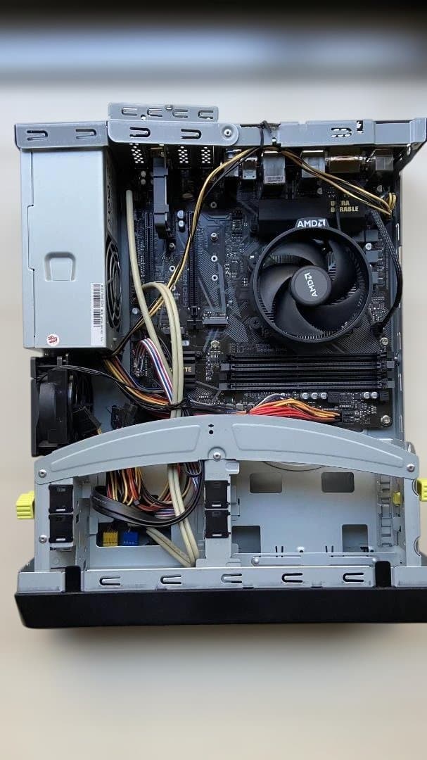 美品 Ryzen 7 5700G ベアボーンキット Gigabyte B550M
