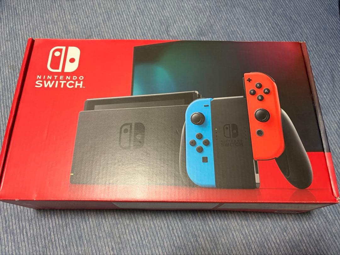Nintendo Switch 本体 イエロー・レッド　箱あり　おまけケース付き