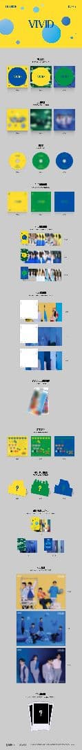 AB6IX 2ND EP  VIVID3形態セット(FC限定)＋初期ペンラセット