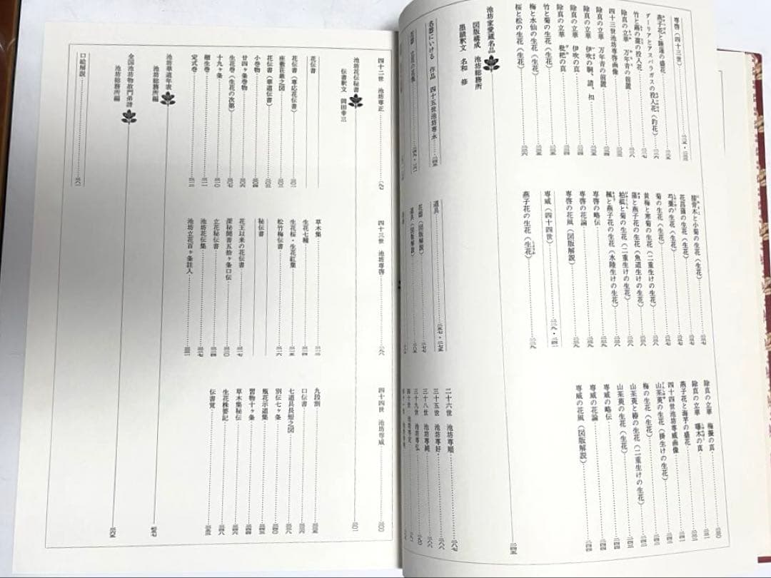【状態良好】図録 華道 池坊歴代家元花伝 池坊専永 定価35000円 大型豪華書