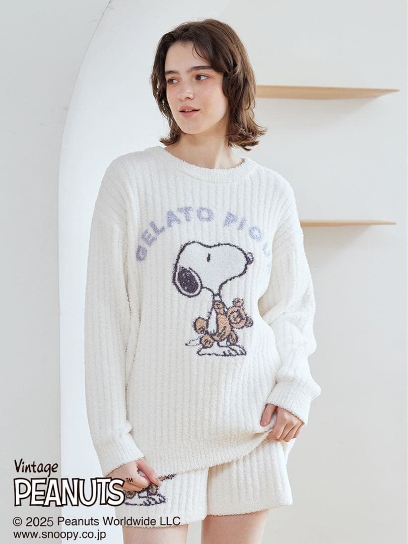 gelatopique SNOOPY×BEAR ジャガード