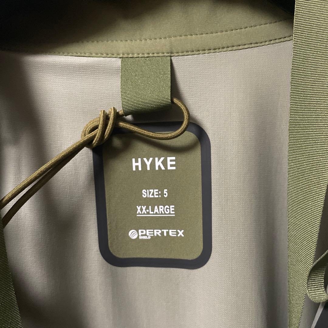 HYKE PERTEX TYPE M-65 FIELD PARKA オリーブ 5