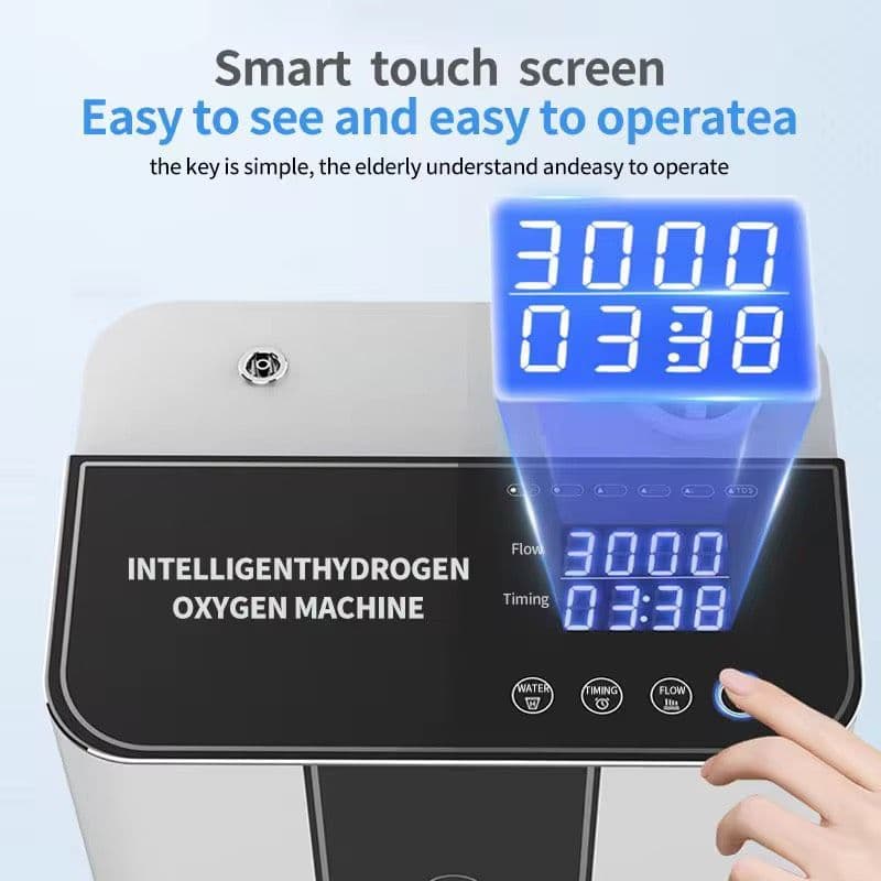 むう医療レベル水素吸入器3000ml/minタイプ 1年保証付き 特典多数