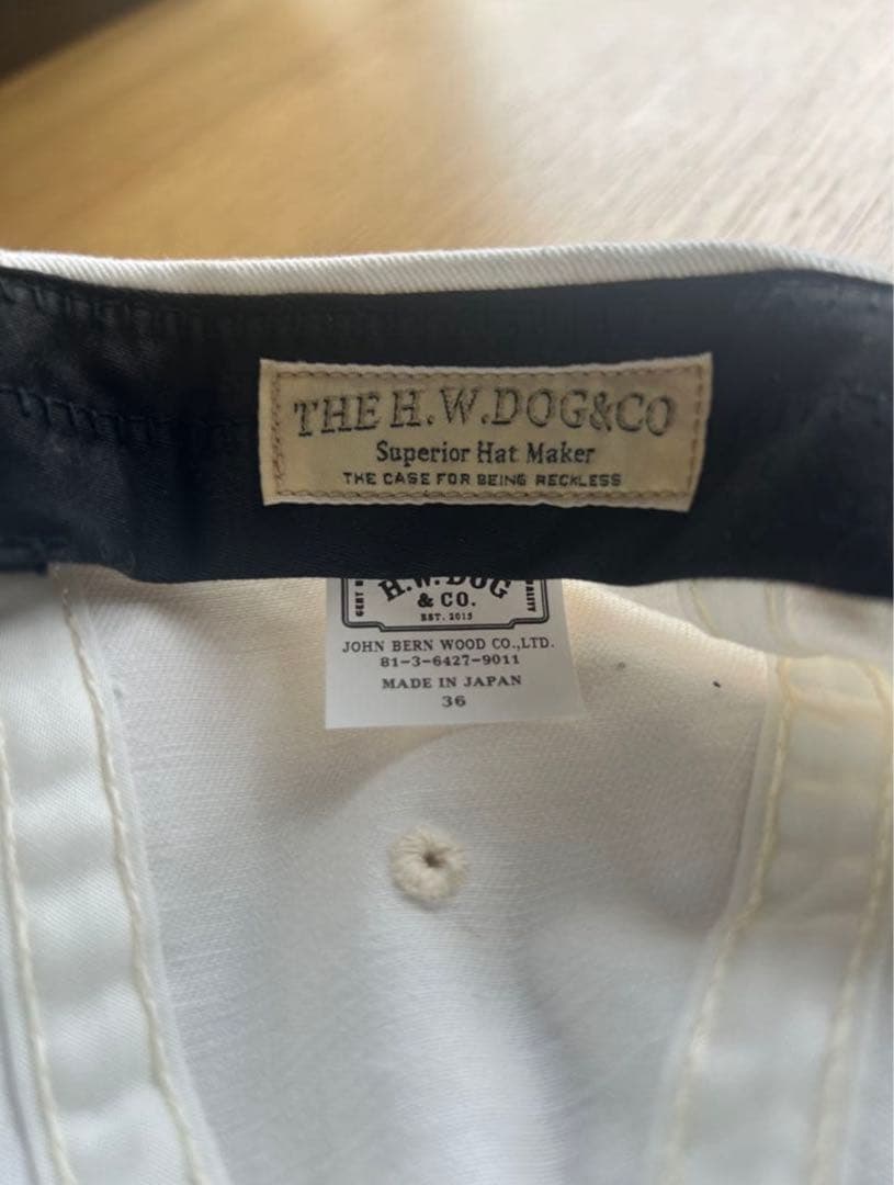 n*3様 THE H.W. DOG&CO B LESS CAP