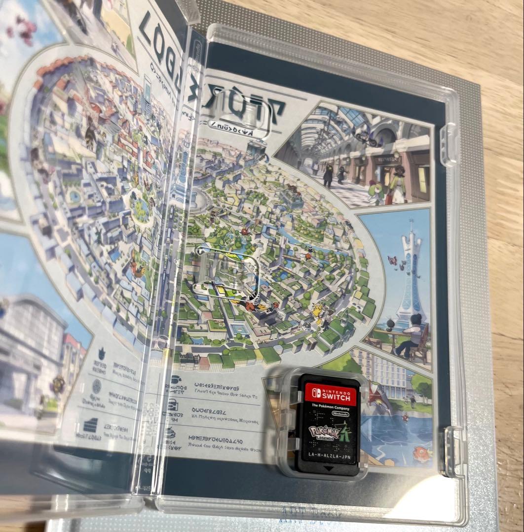 ✴︎未使用に近い美品 Switch ポケモンZA ＋ 非売品アートブック