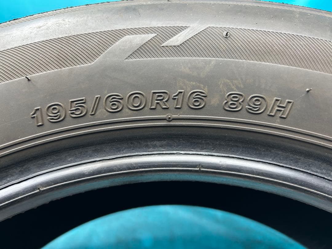 2025.2024年製195/60R16バリ山！中古タイヤ2本セット