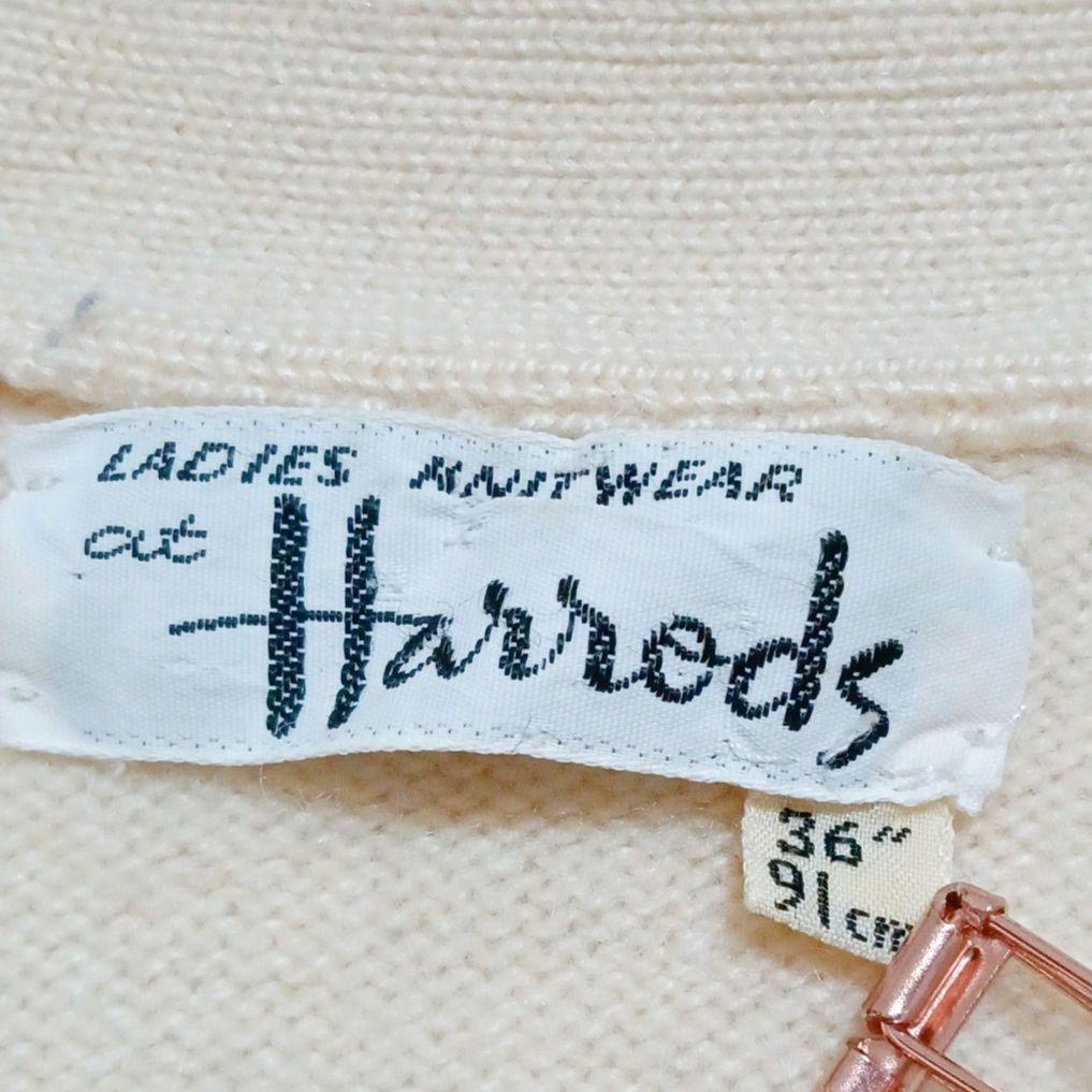 【Harred】トップス　36 S　カシミヤ100%　JohnLaing
