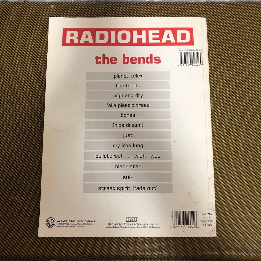 RADIOHEAD / the bends スコア