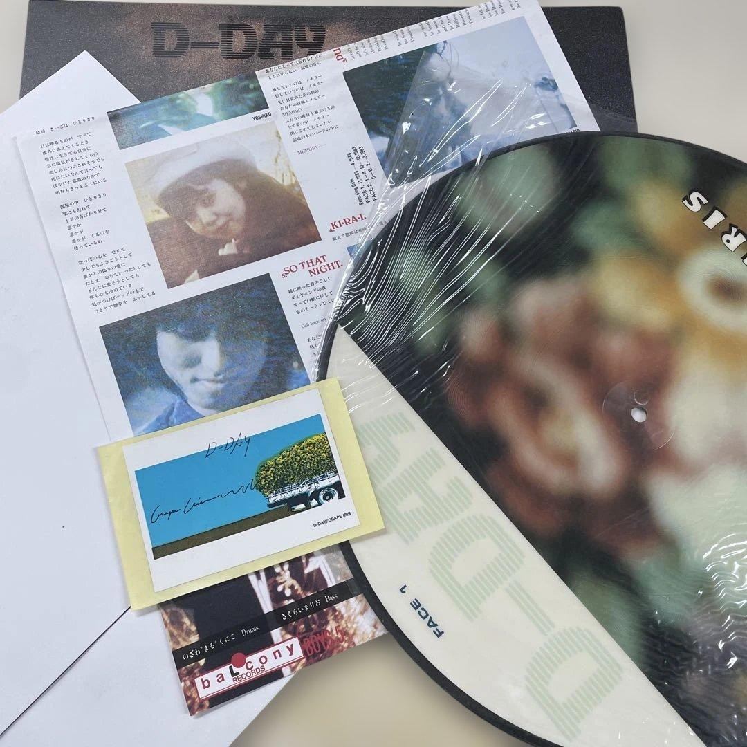 GRAPE IRIS / D-DAY ピクチャーレコード