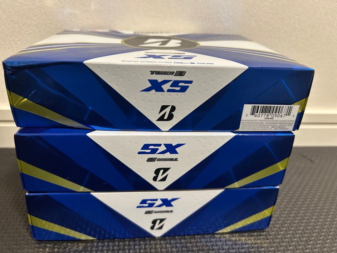 【新品】ブリヂストン TOURBXS USモデル 3ダース 2022年モデル