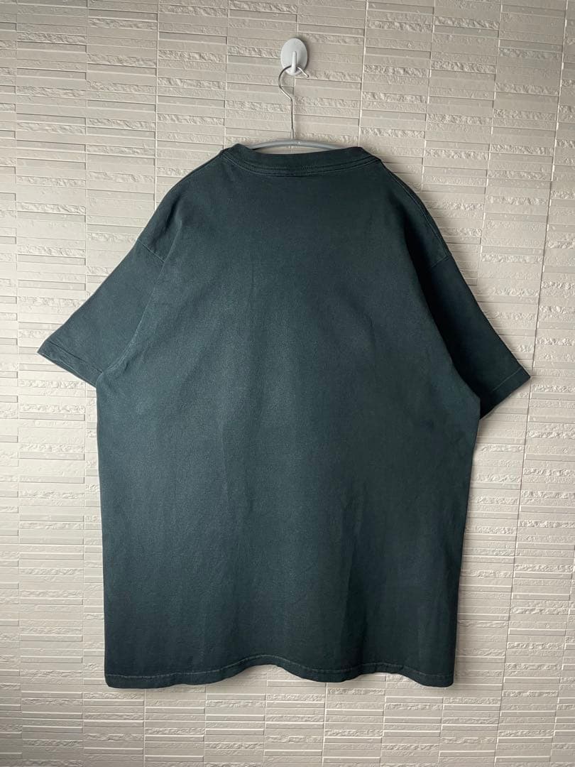 90s USA製ヴィンテージ　シングルステッチ　フルーツオブザルーム無地tシャツ