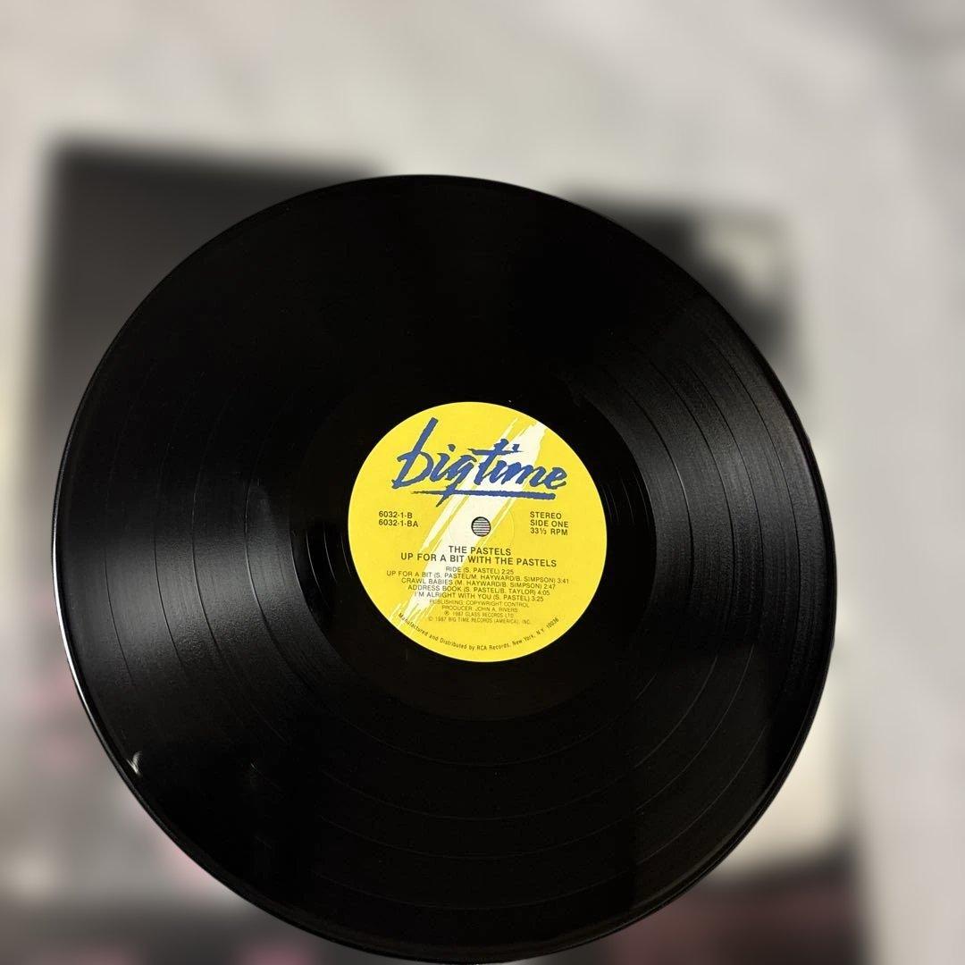 UP FOR A BIT WITH THE PASTELS レコード