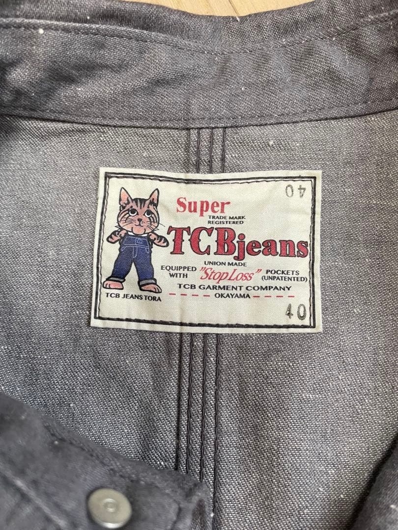 TCB JEANSカバーオール Tabby's Jacket40