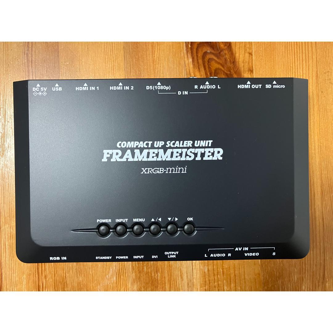 XRGB-mini FRAMEMEISTER (SCARTアダプター/ケーブル)