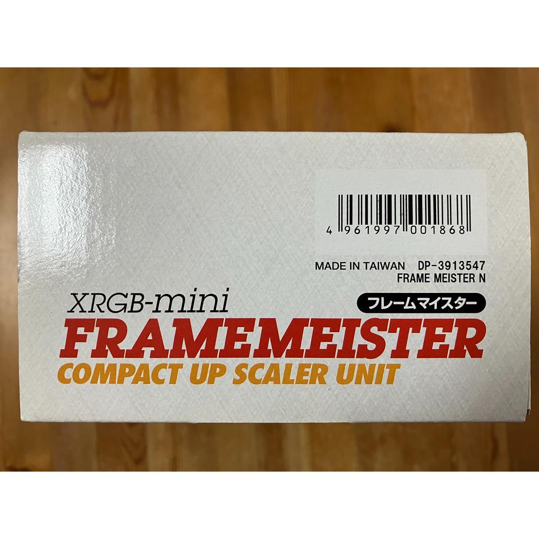 XRGB-mini FRAMEMEISTER (SCARTアダプター/ケーブル)