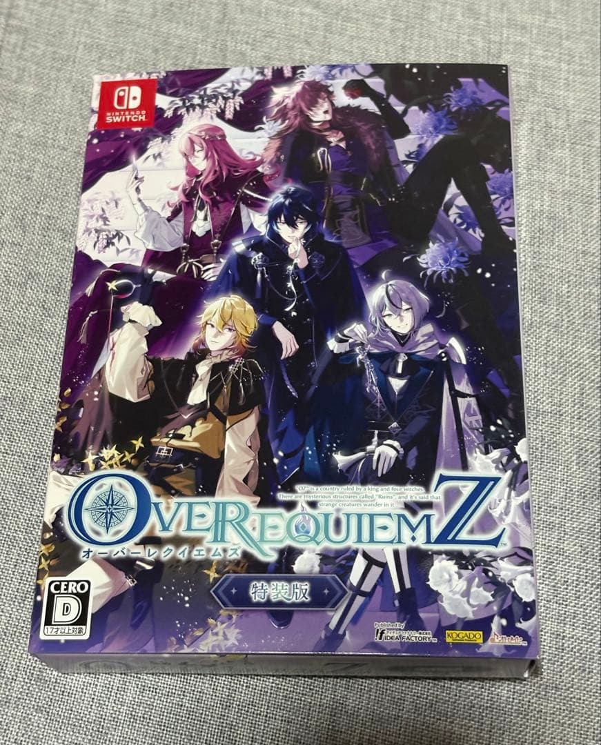 オーバーレクイエムズ 特装版OVER REQIEMZ Switch 購入特典CD