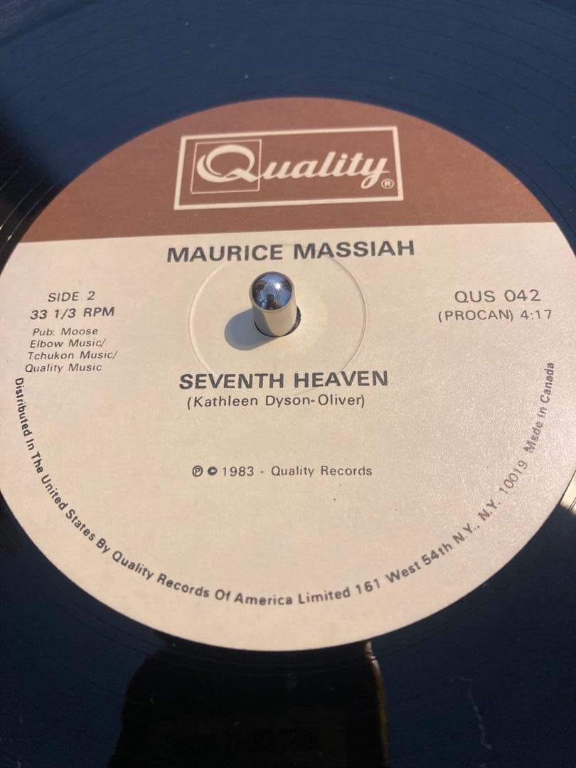 洋楽 MAURICE MASSIAH/50/50 LOVE/SEVENTH HEAVE