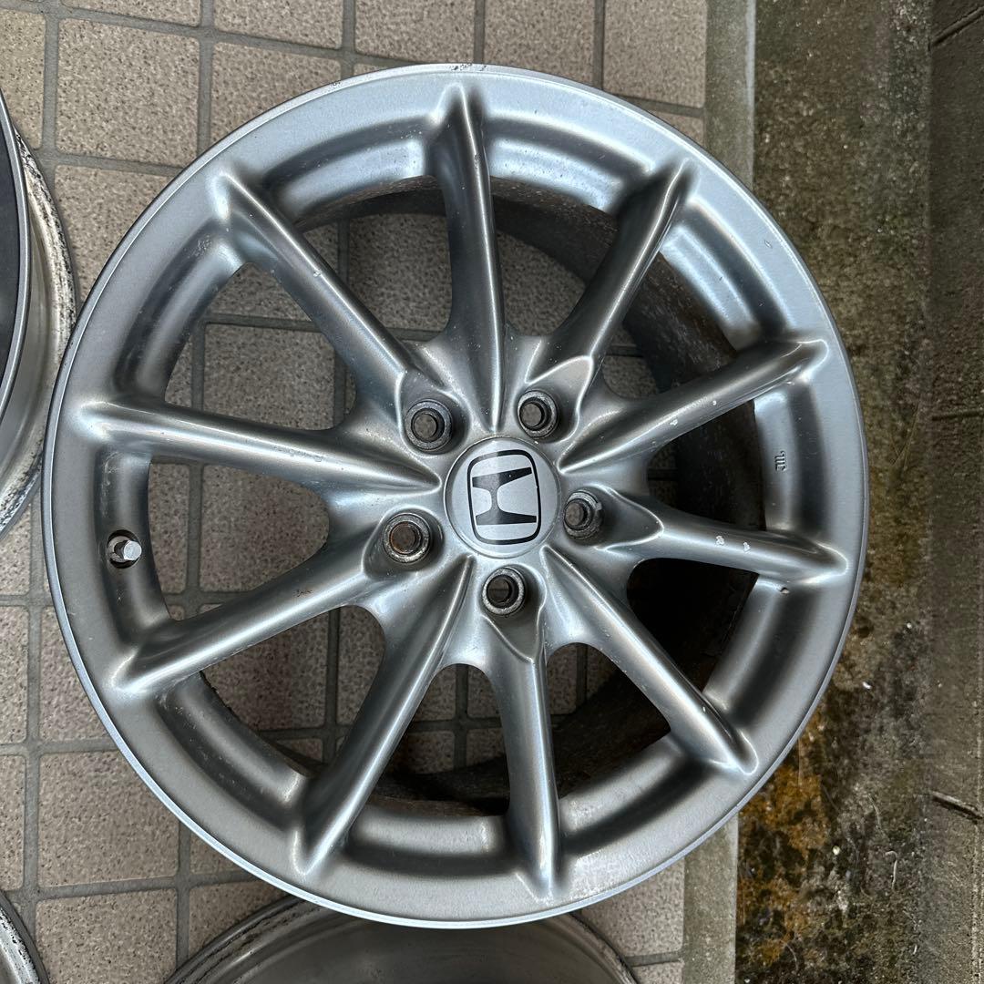 中古2本セット ① オデッセイアブソルートの純正アルミホイール17インチ