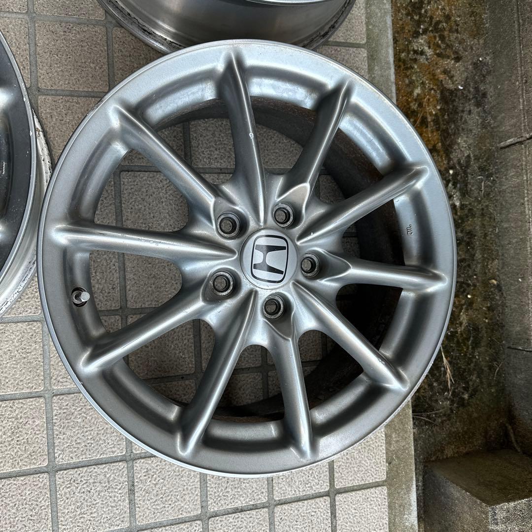 中古2本セット ① オデッセイアブソルートの純正アルミホイール17インチ