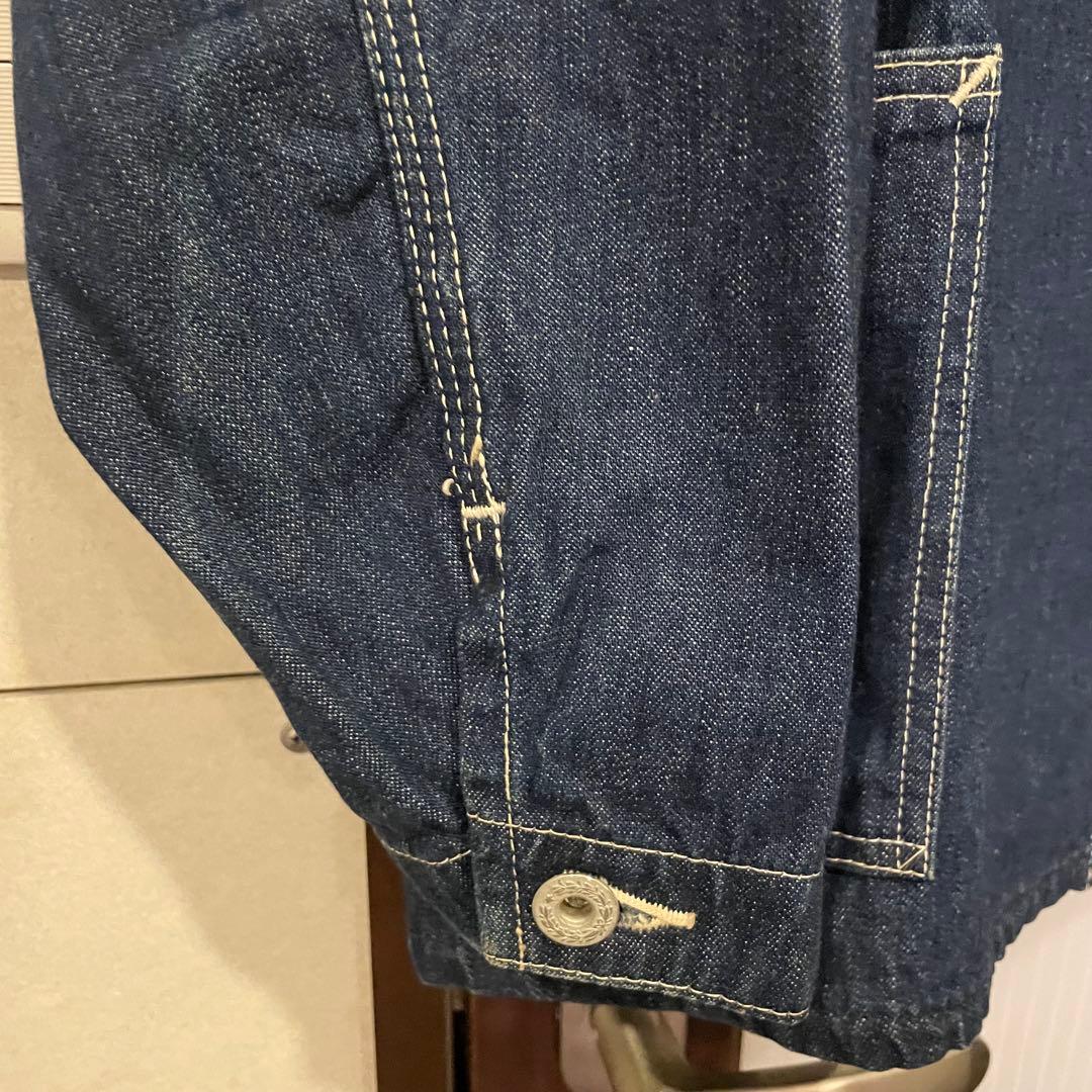 00s EVISU エヴィス カバーオール デニム インディゴ サイズ40