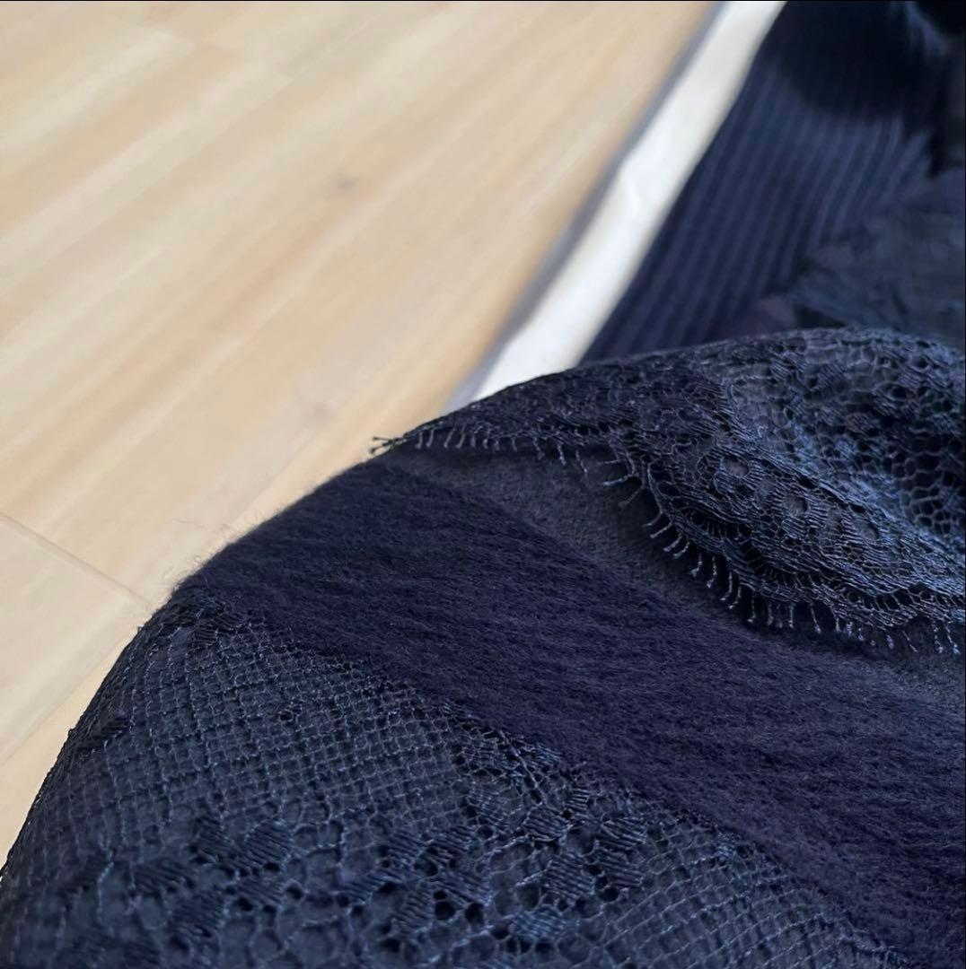 VALENTINO 国内正規 極美品 ヴァージンウール ワンピースM