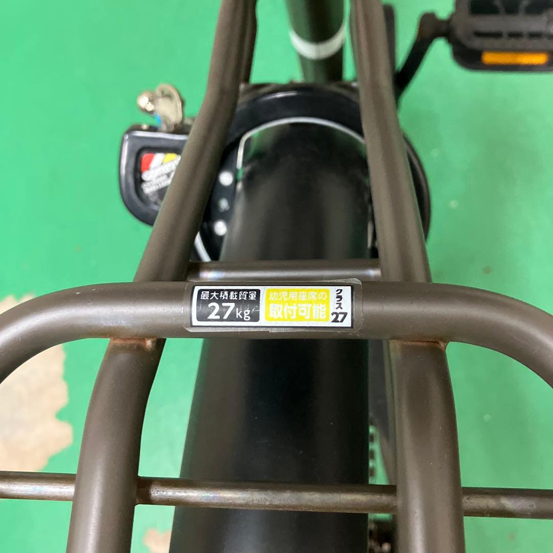 【引取限定】27インチ黒色自転車GAKUCHARI