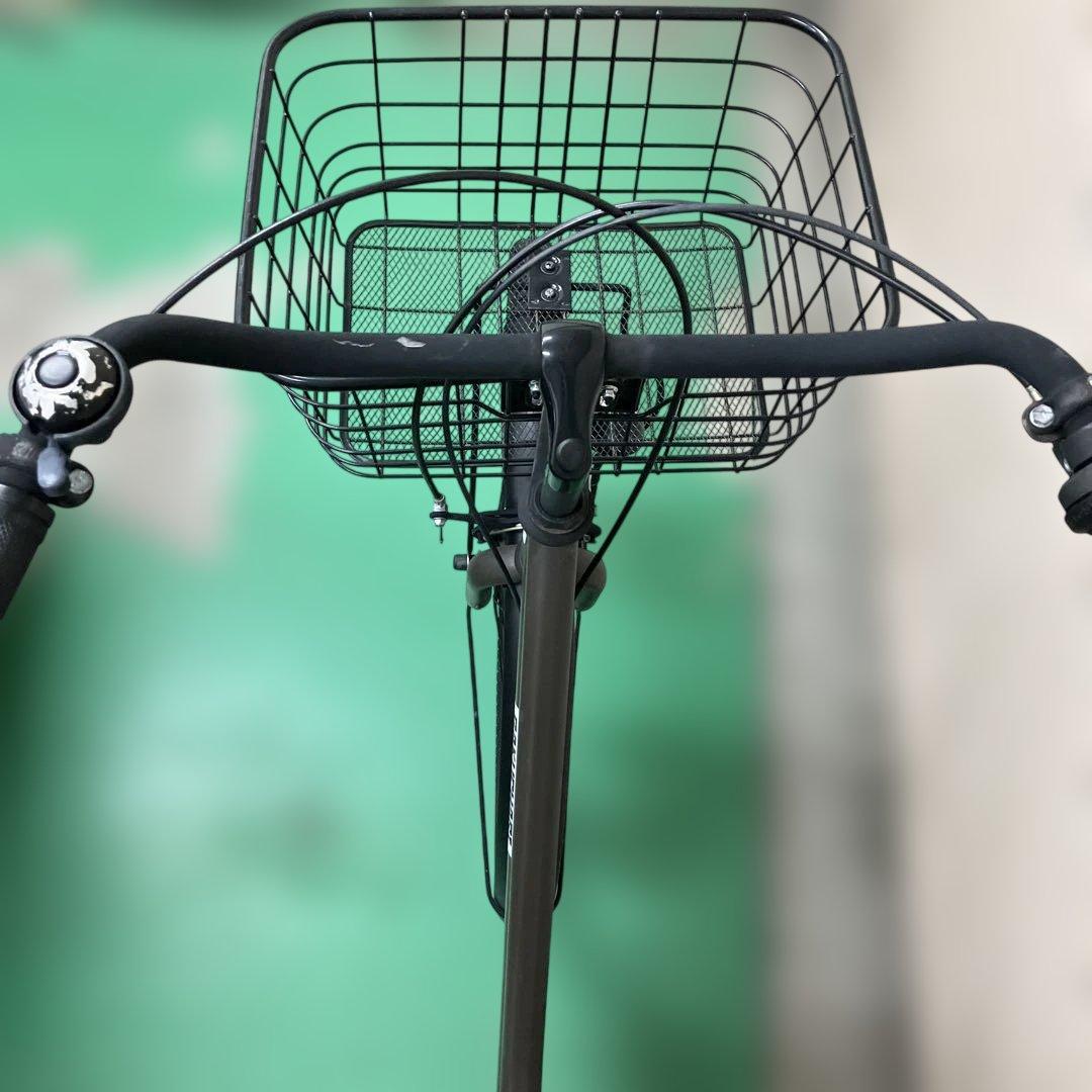 【引取限定】27インチ黒色自転車GAKUCHARI