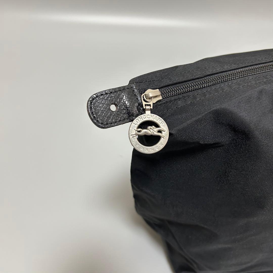 LONGCHAMP ロンシャン ルプリアージュ ナイロンxレザー トラベルバッグ