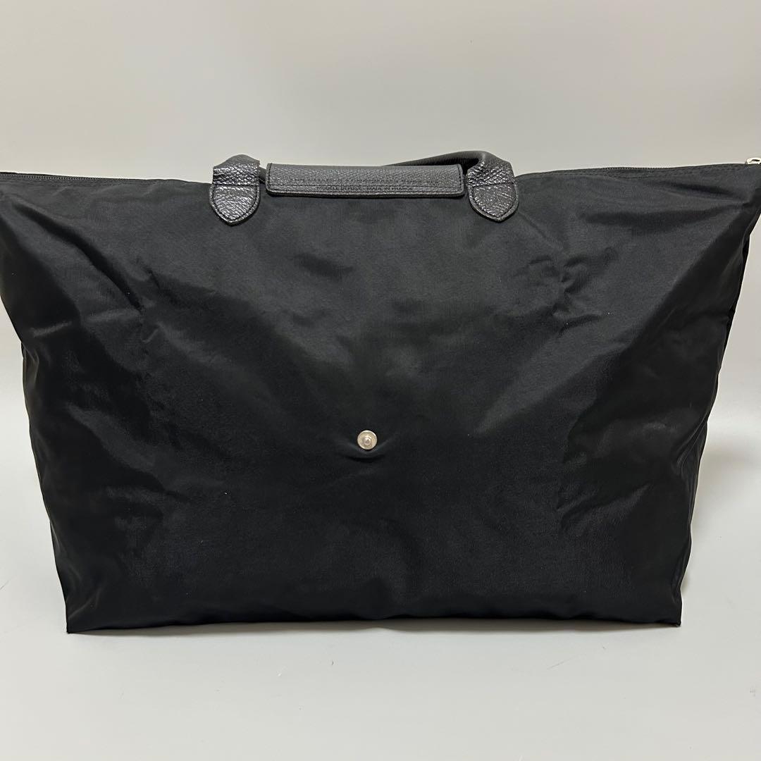 LONGCHAMP ロンシャン ルプリアージュ ナイロンxレザー トラベルバッグ