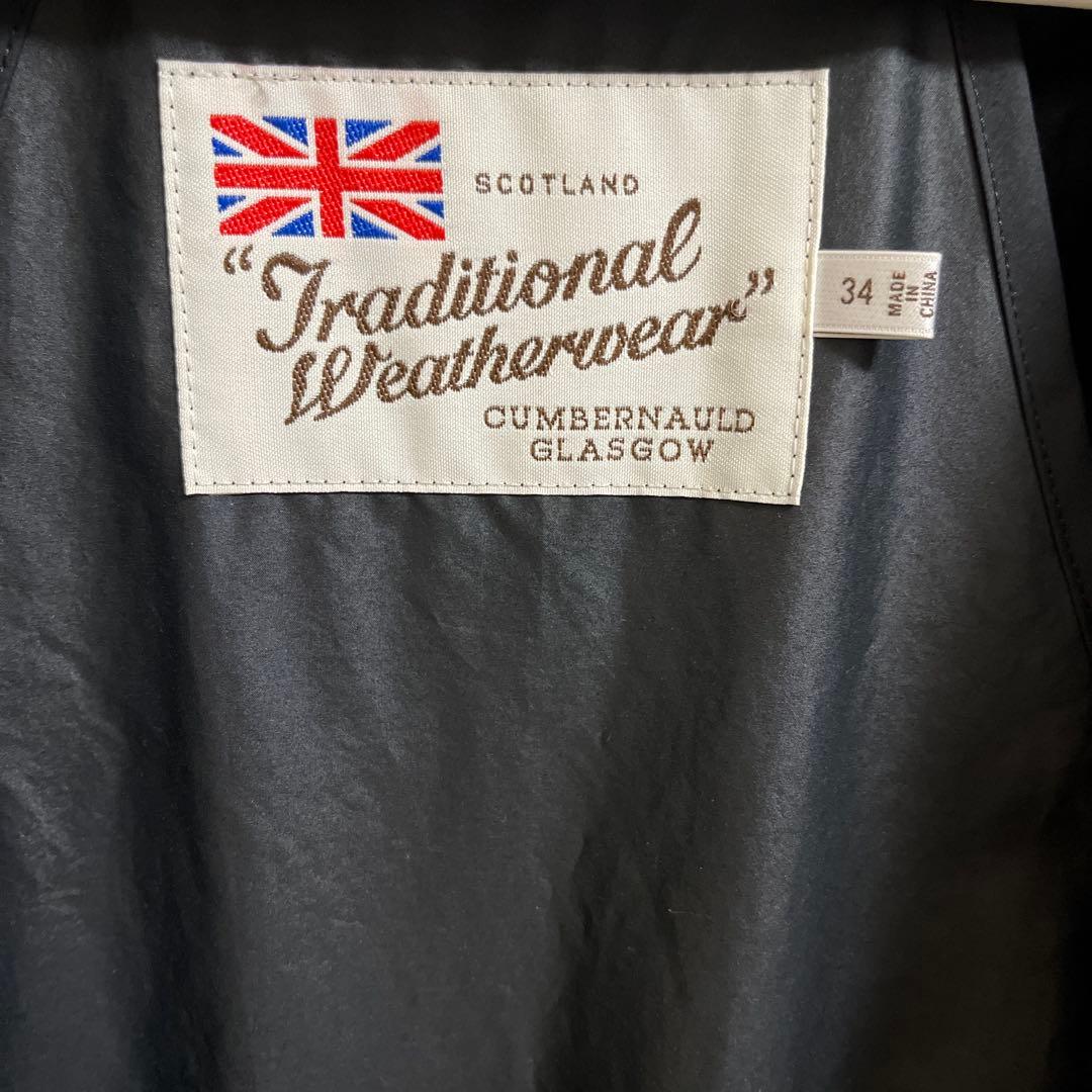 Traditional Weatherwear コート ブラック サイズ34