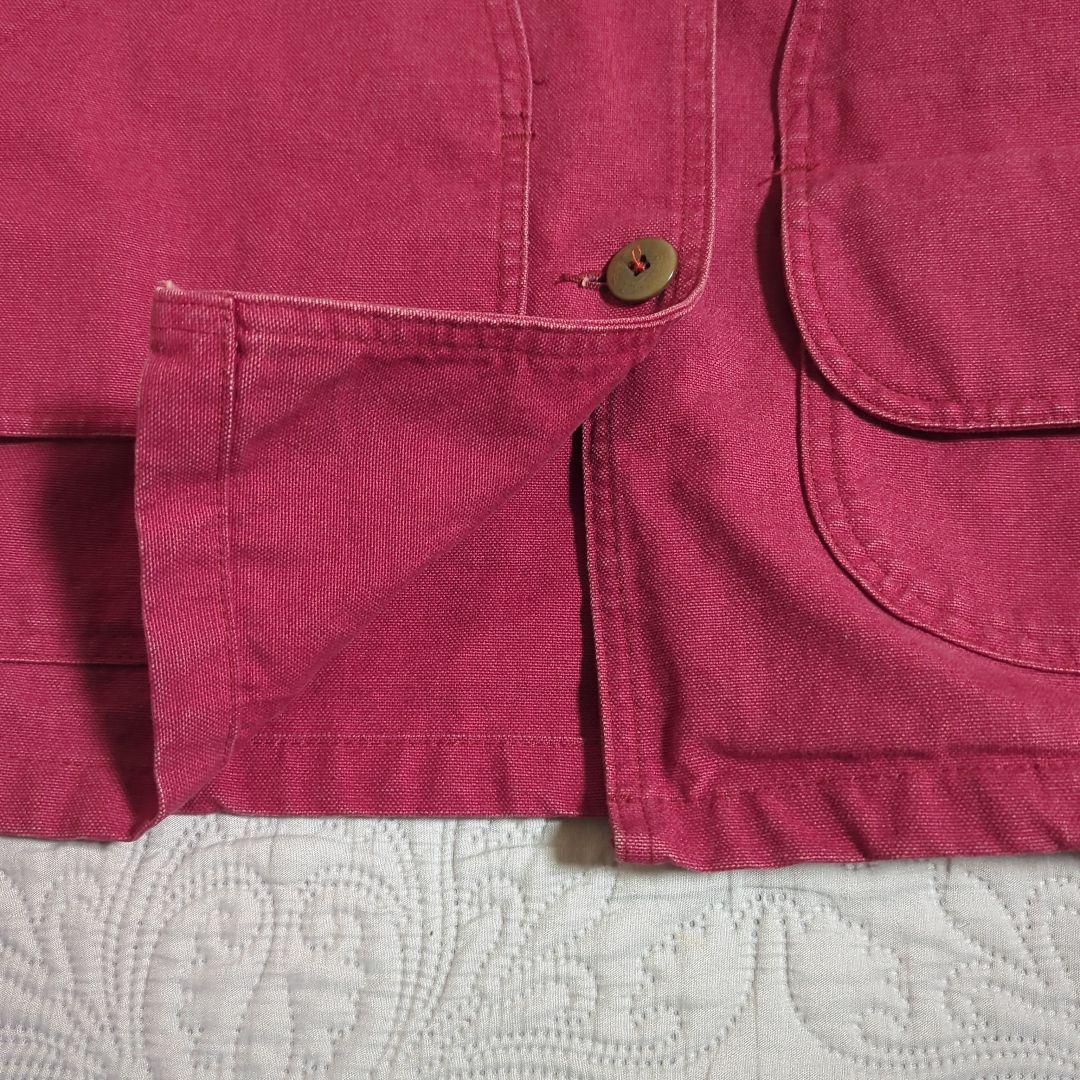 80s LLBean　USA製　ハンティング　ジャケット　赤　vintage　.