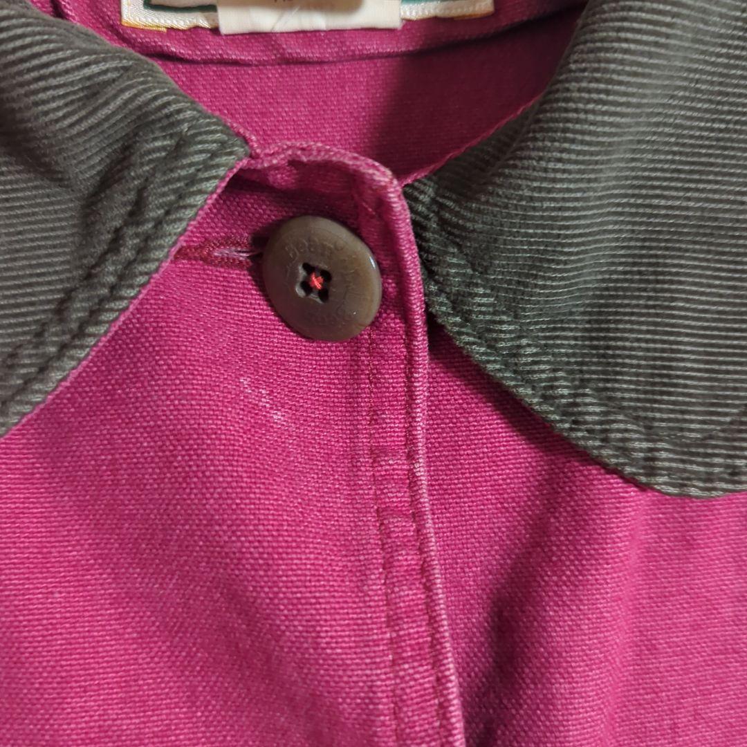 80s LLBean　USA製　ハンティング　ジャケット　赤　vintage　.