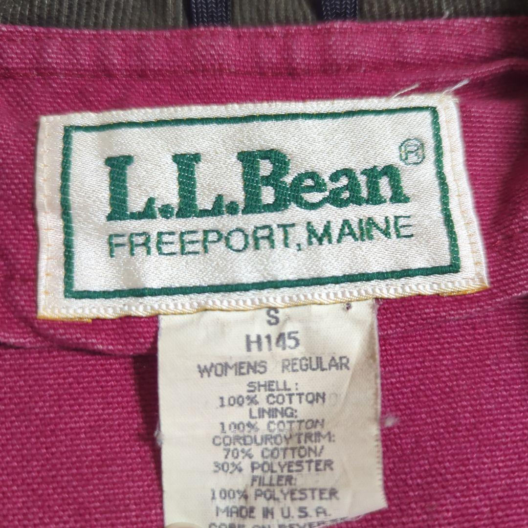 80s LLBean　USA製　ハンティング　ジャケット　赤　vintage　.