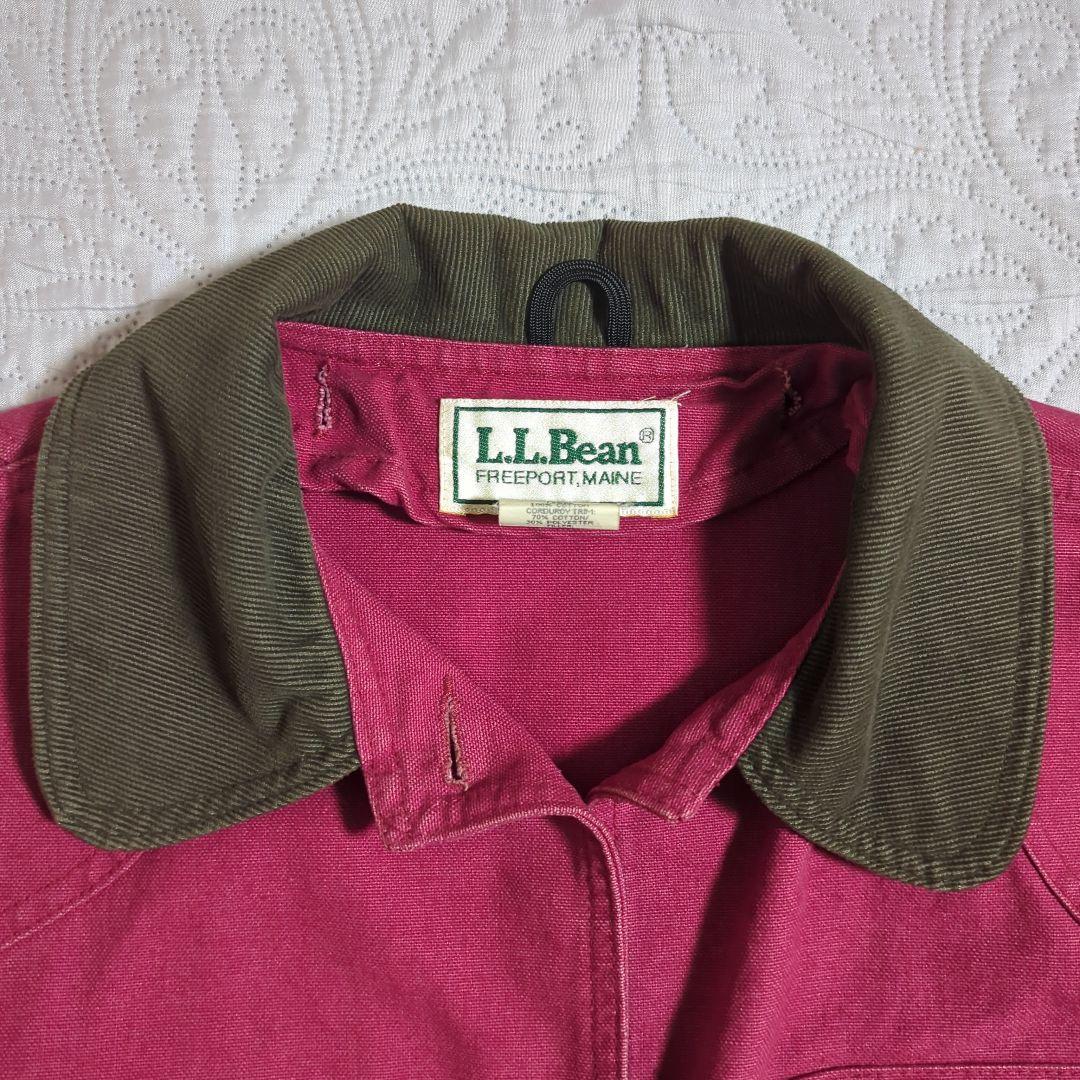 80s LLBean　USA製　ハンティング　ジャケット　赤　vintage　.