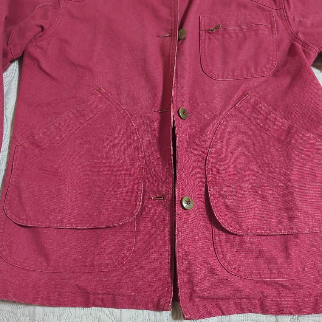 80s LLBean　USA製　ハンティング　ジャケット　赤　vintage　.