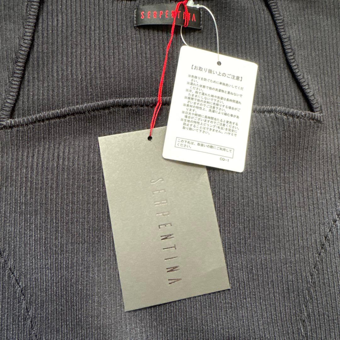 SERPENTINA ウォッシャブル首延長ニット