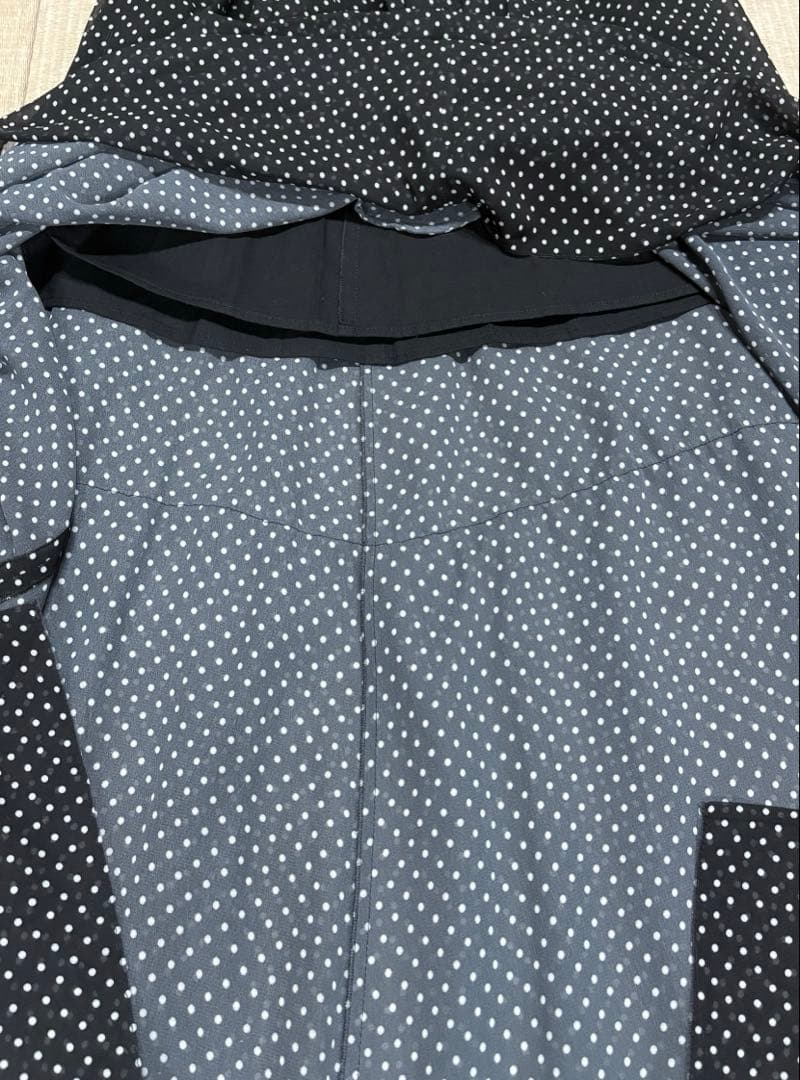 【LOEWE】ロエベ アシンメトリードットロングスカート32 XS