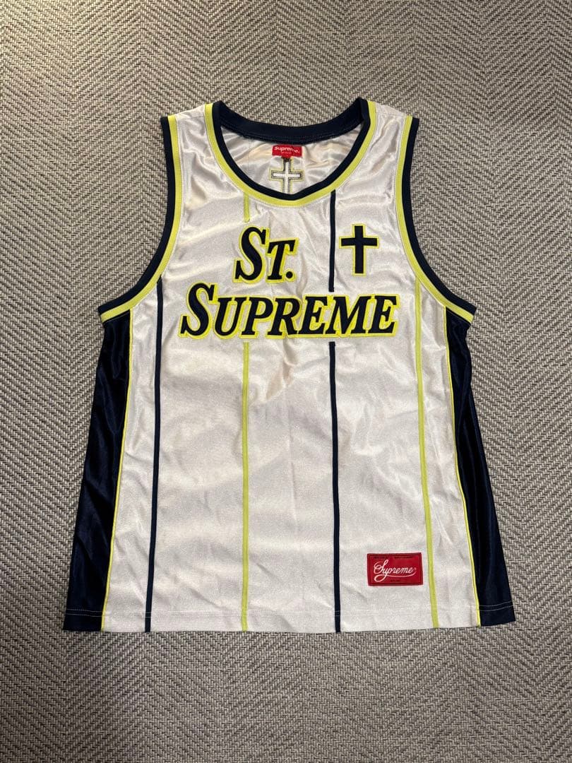 Supreme ユニフォーム タンクトップ クロス St.supreme