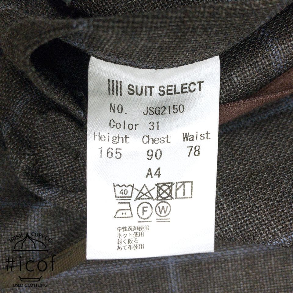 準美品✨フレスコ リネン アンコン ストレッチ サマージャケット a146