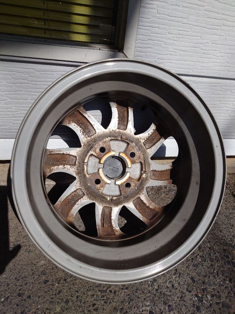 ホイール ブラック塗装 4本 14インチ 14×4.5J +50 4H-100