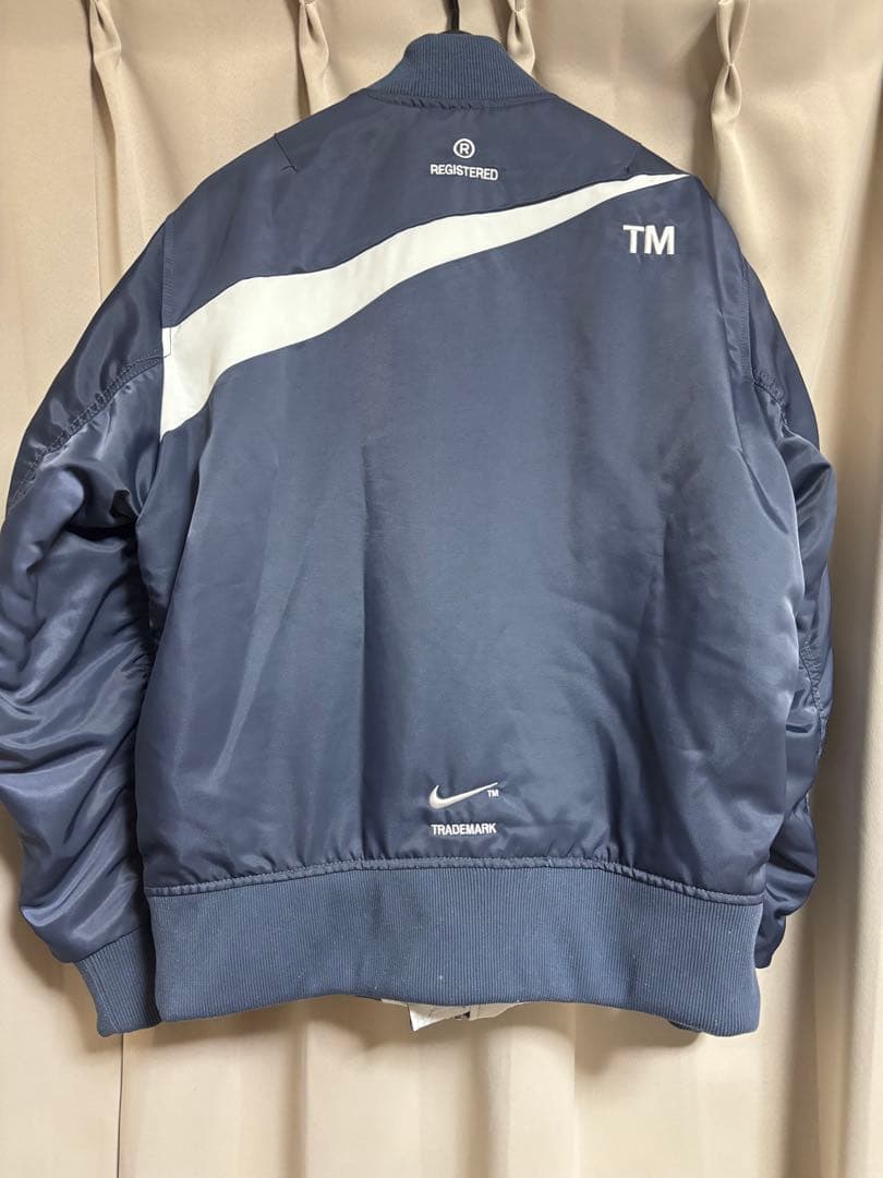 NIKE ボンバージャケット リバーシブル ブルゾン ネイビー　ナイキ
