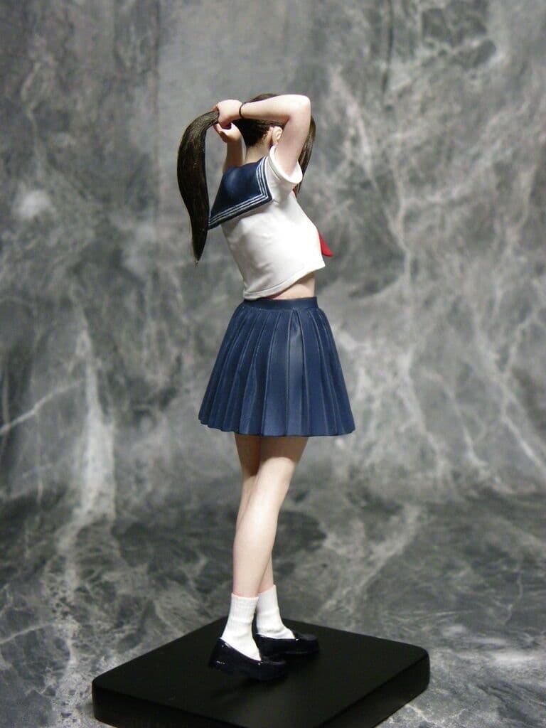 セーラー服　ハセガワ製　1/12　バーミリオン氏原型　塗装済み完成品　ゲーテル。