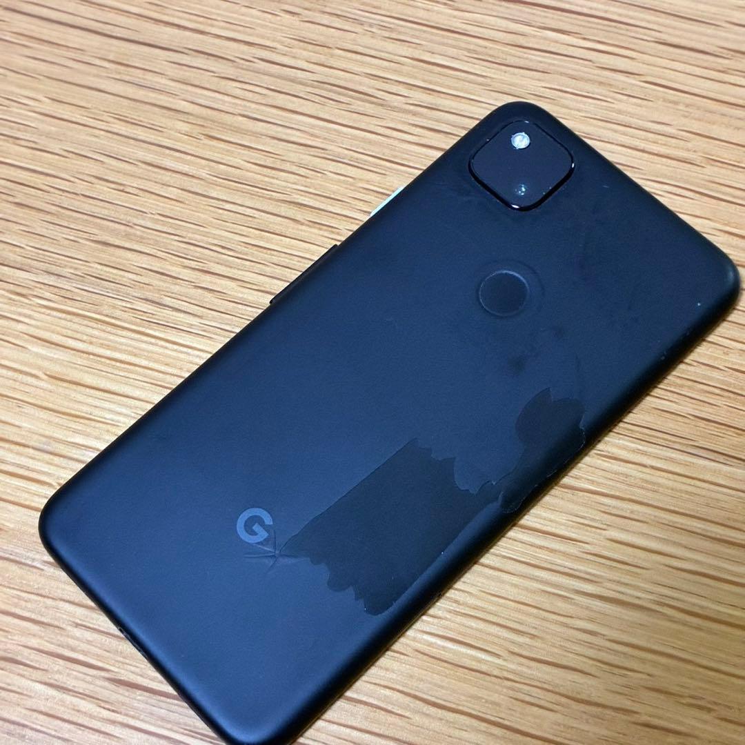 Google Pixel 4aブラック　6270