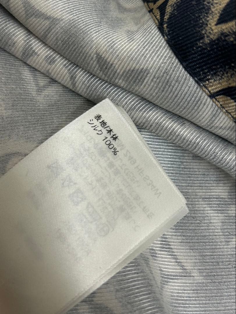 LOUIS VUITTON ルイヴィトン 23AW モノグラム　シルク　シャツ