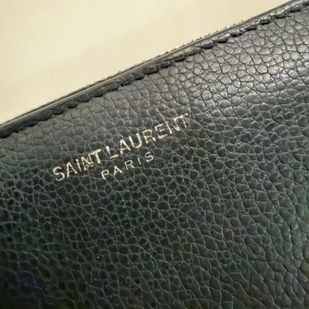 【送料込】サンローラン二つ折り財布