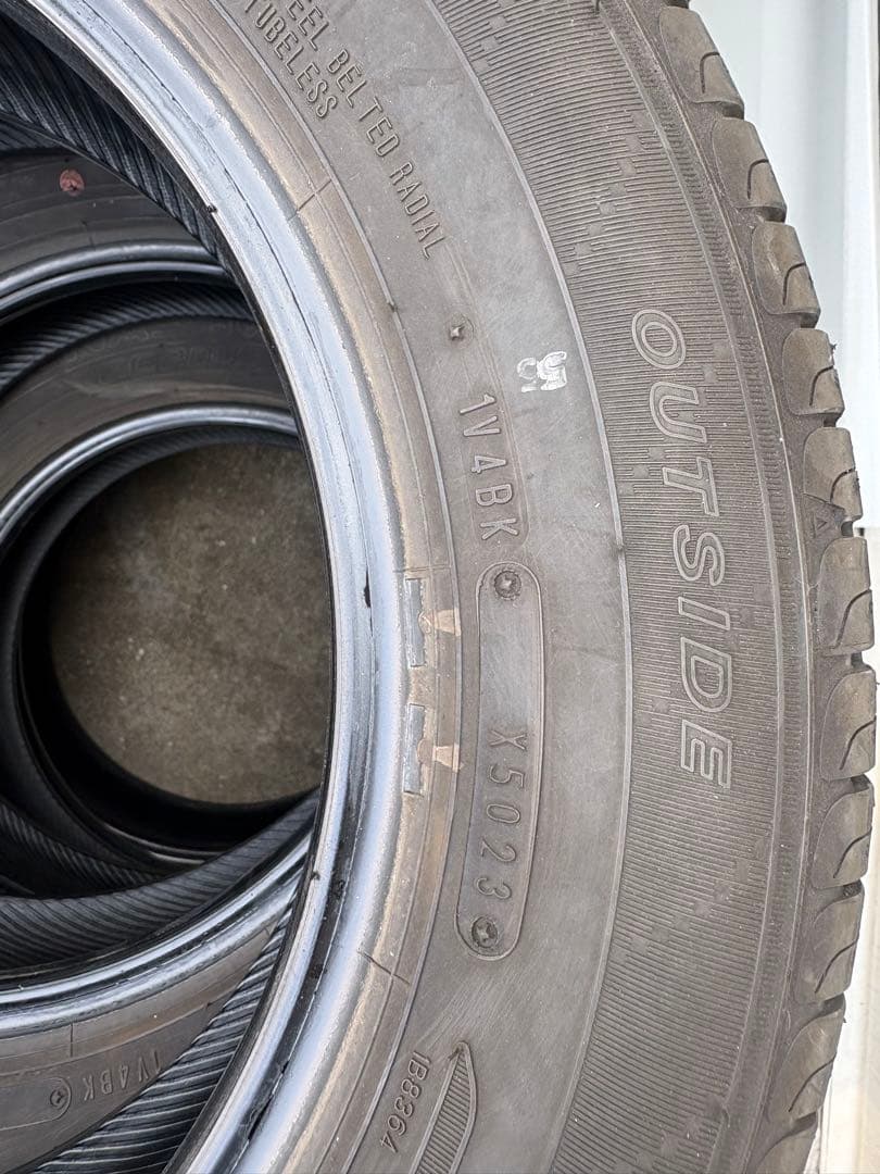 155/70R13 エナセーブ 2023年製造 4本セット 早い者勝ち 5mm