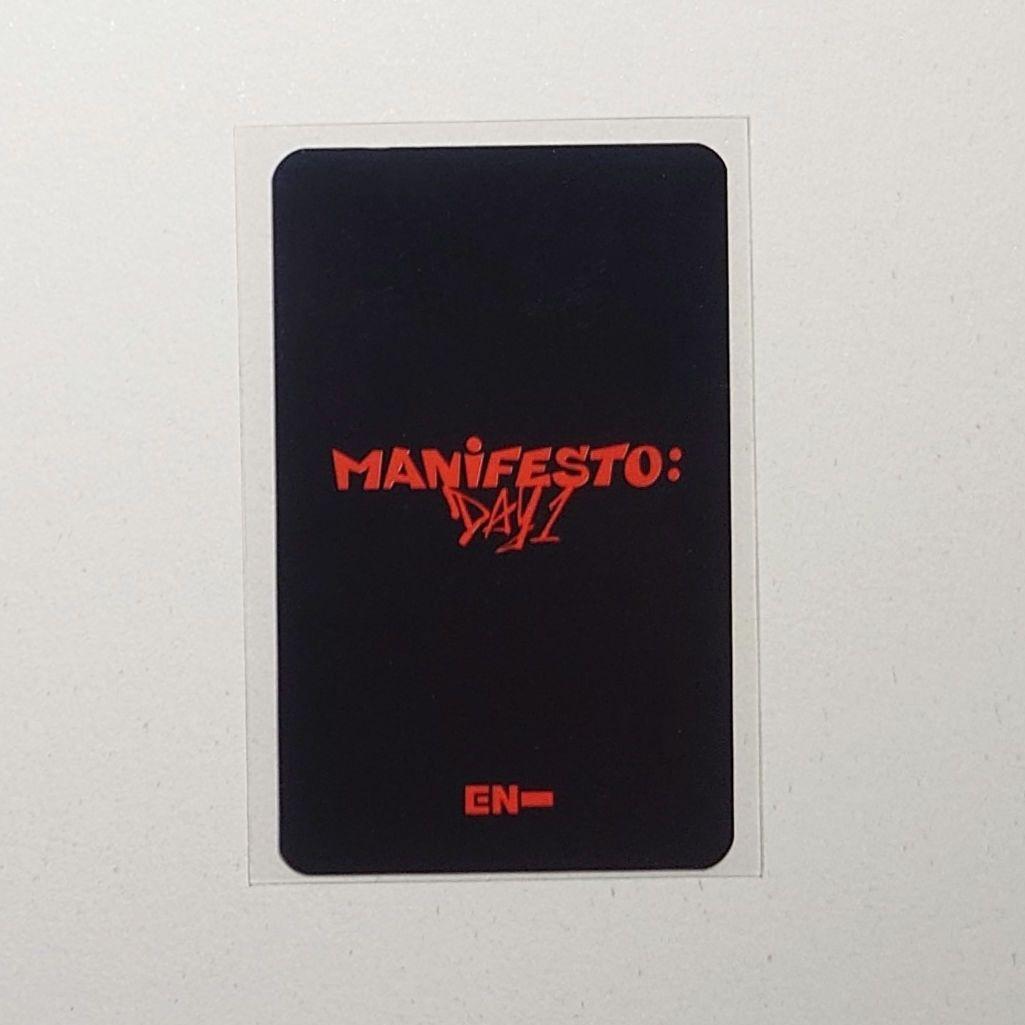 ENHYPEN ヒスン MANIFESTO soundwave 2次 ラキドロ