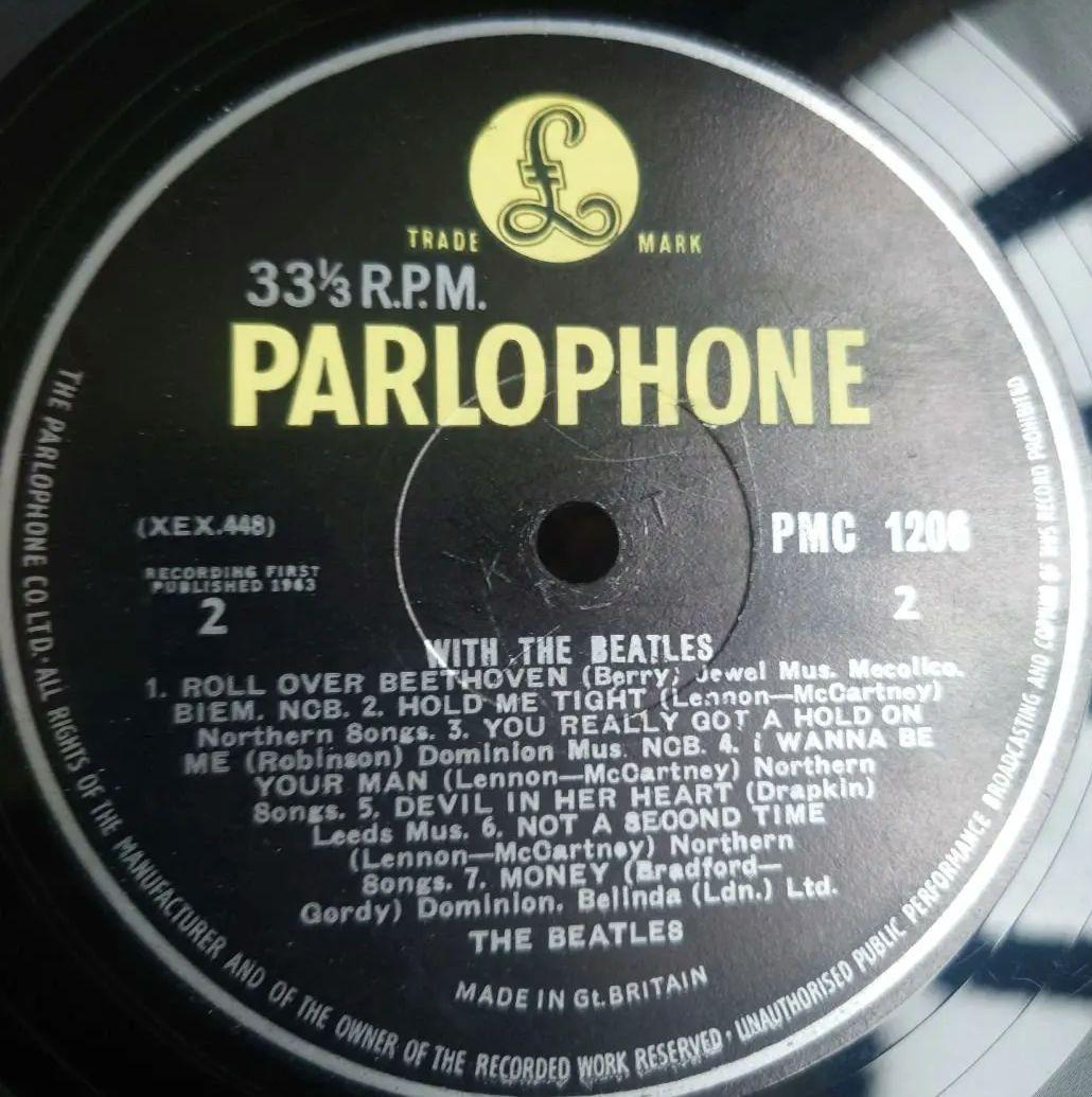 UK1stラウドカットThe Beatles with the beatles