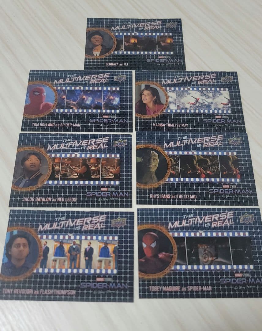 No way  upper deck スパイダーマン バラ売り可